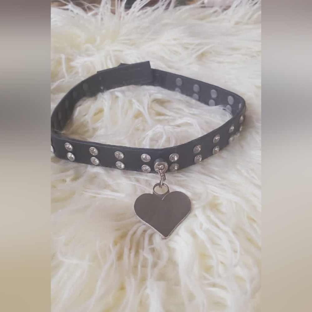 Kitty Deluxe Costume Accessory Black Choker Collar🌴